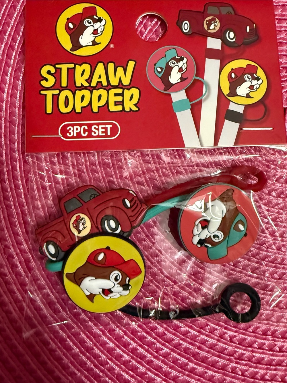 Bucee’s straw stoppers